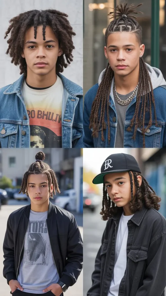 Half-Up Braids