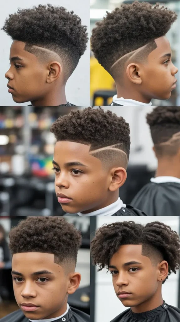 Afro Fade Haircut