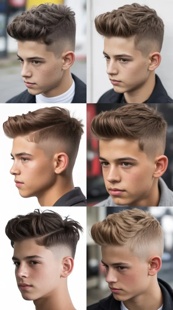 Classic Side Part