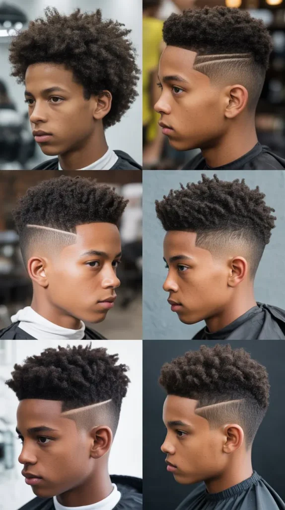 Mid Fade with Twists