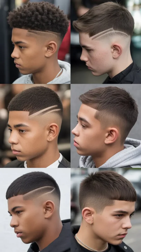 Skin Fade with Textured Top