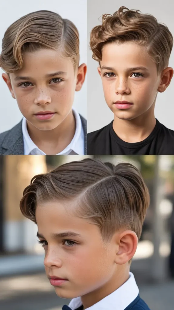  Straight Hair with Subtle Waves Styling