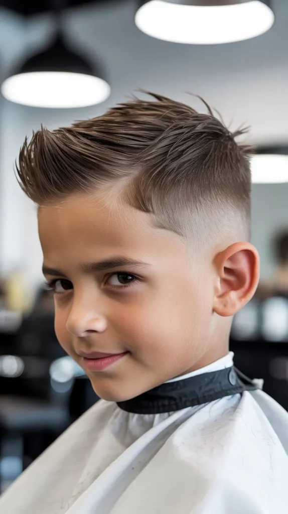  Comb Over Fade Faux Hawk Hybrid