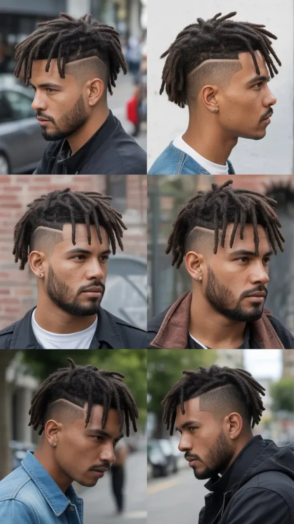 Short Dreadlock Hairstyle